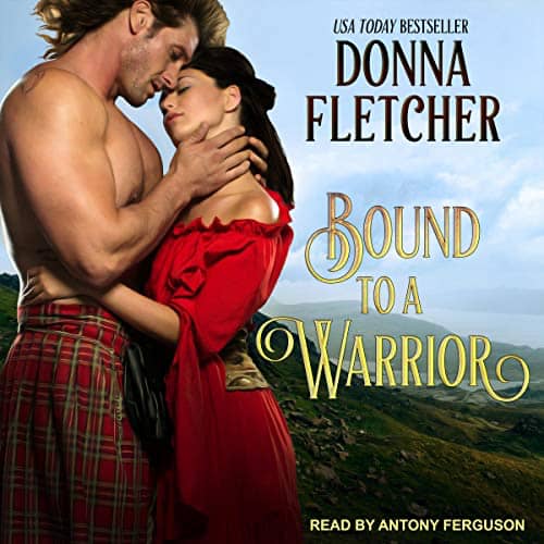 Audiobook cover for Bound To A Warrior audiobook by Donna Fletcher