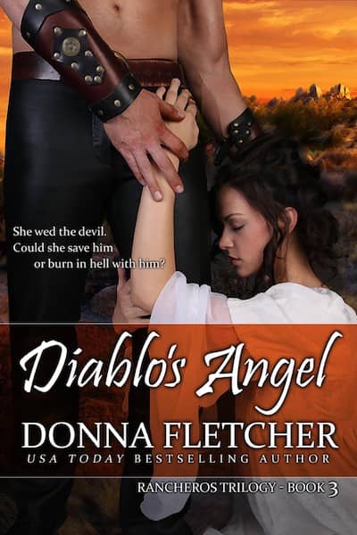 Book cover for Diablo's Angel by Donna Fletcher