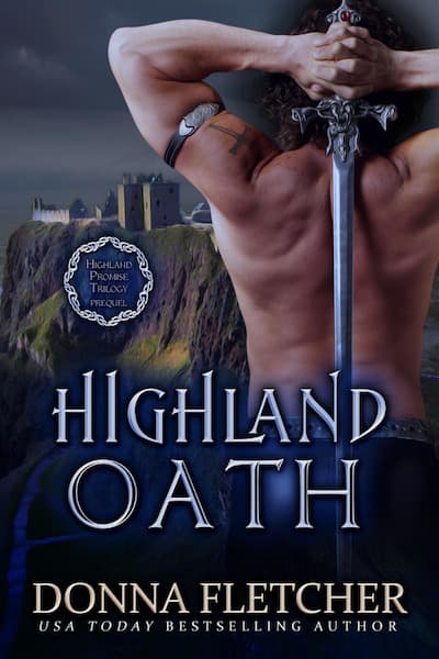 Book cover for Highland Oath by by Donna Fletcher