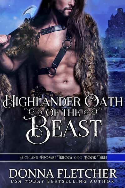 Book cover for Highlander Oath of the Beast by Donna Fletcher