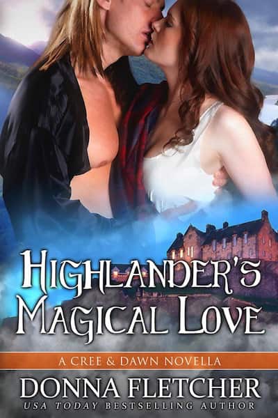Book cover for Highlander's Magical Love by Donna Fletcher
