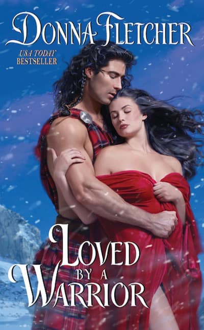 Book cover for Loved By A Warrior by Donna Fletcher