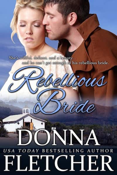 Book cover for Rebellious Bride by Donna Fletcher