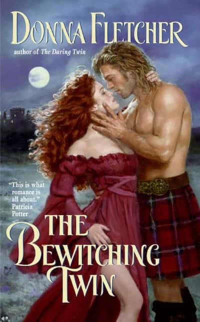 Book cover for The Bewitching Twin by Donna Fletcher