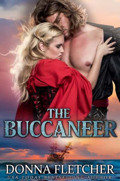 Book cover for The Buccaneer by Donna Fletcher