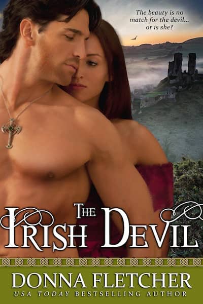 Book cover for The Irish Devil by Donna Fletcher