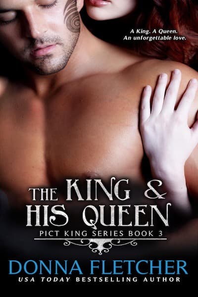 Book cover for The King & His Queen by Donna Fletcher