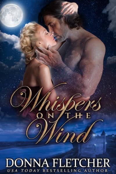 Book cover for Whispers on the Wind by Donna Fletcher