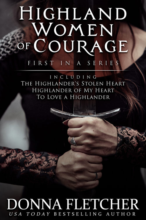 Author Donna Fletcher Scottish Highlander, Historical Romance